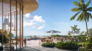 Beach club Ixora Ho Tram by Fusion