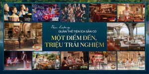 Tổ hợp nghỉ dưỡng 164ha mang đến các lựa chọn nghỉ dưỡng đẳng cấp cho cộng đồng chủ sở hữu tinh hoa