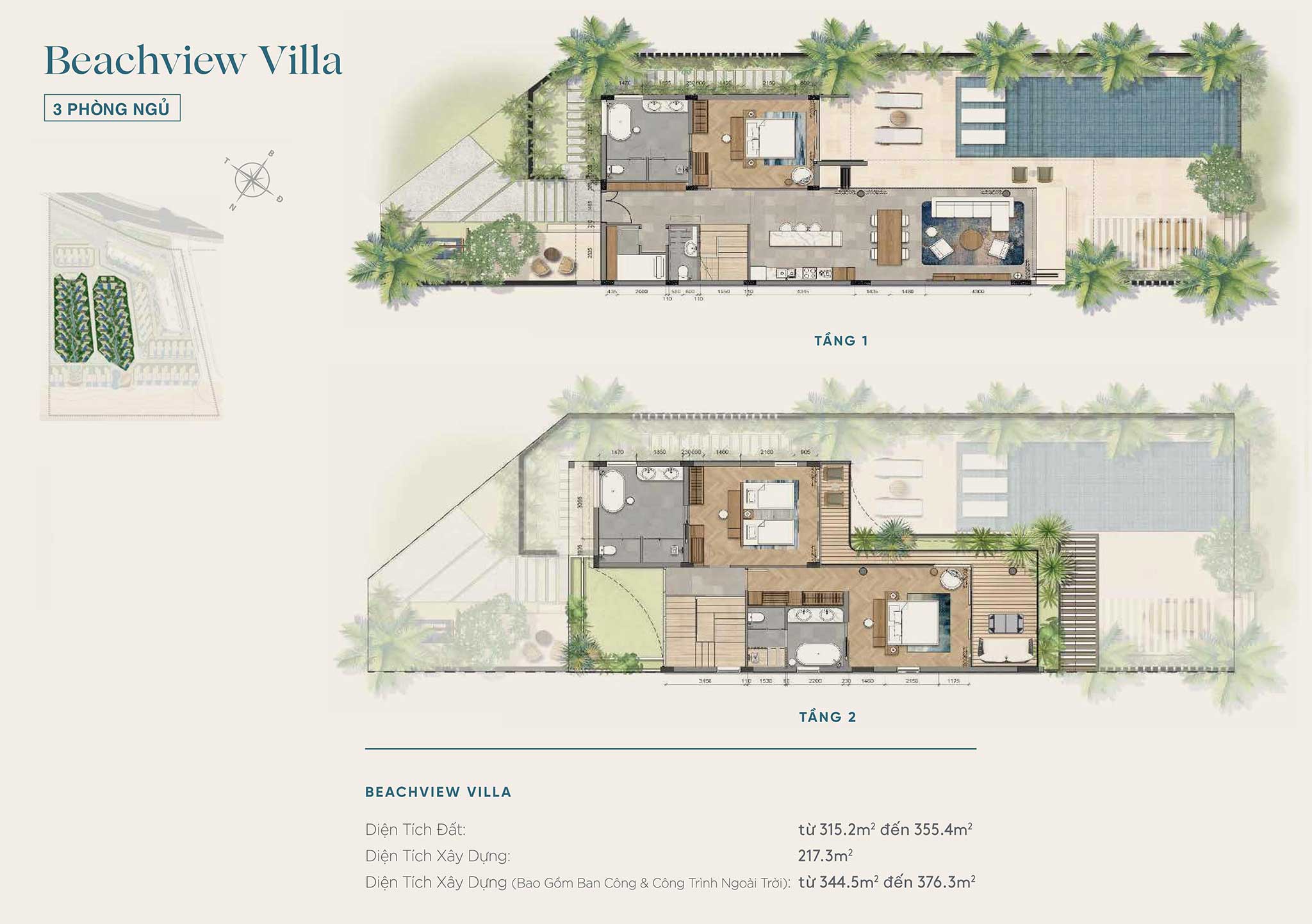 Beachview Villa Ixora Ho Tram by Fusion