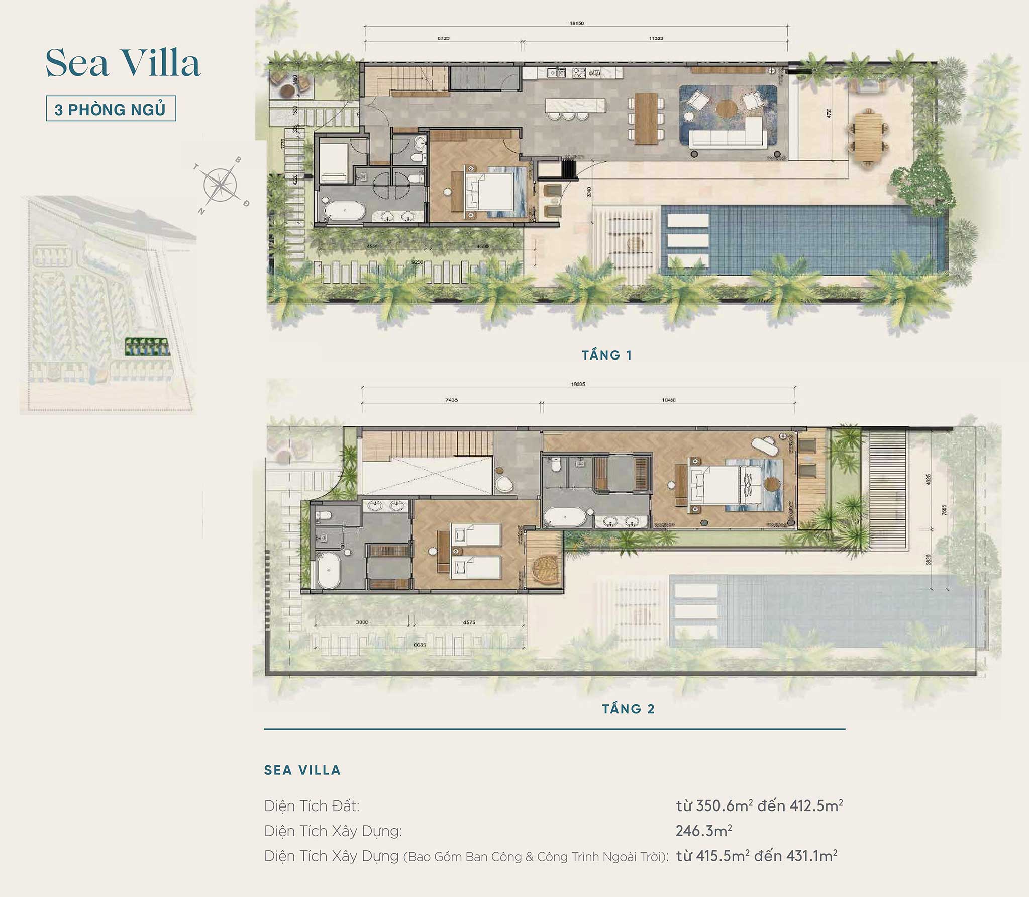 Sea Villa Ixora Ho Tram by Fusion