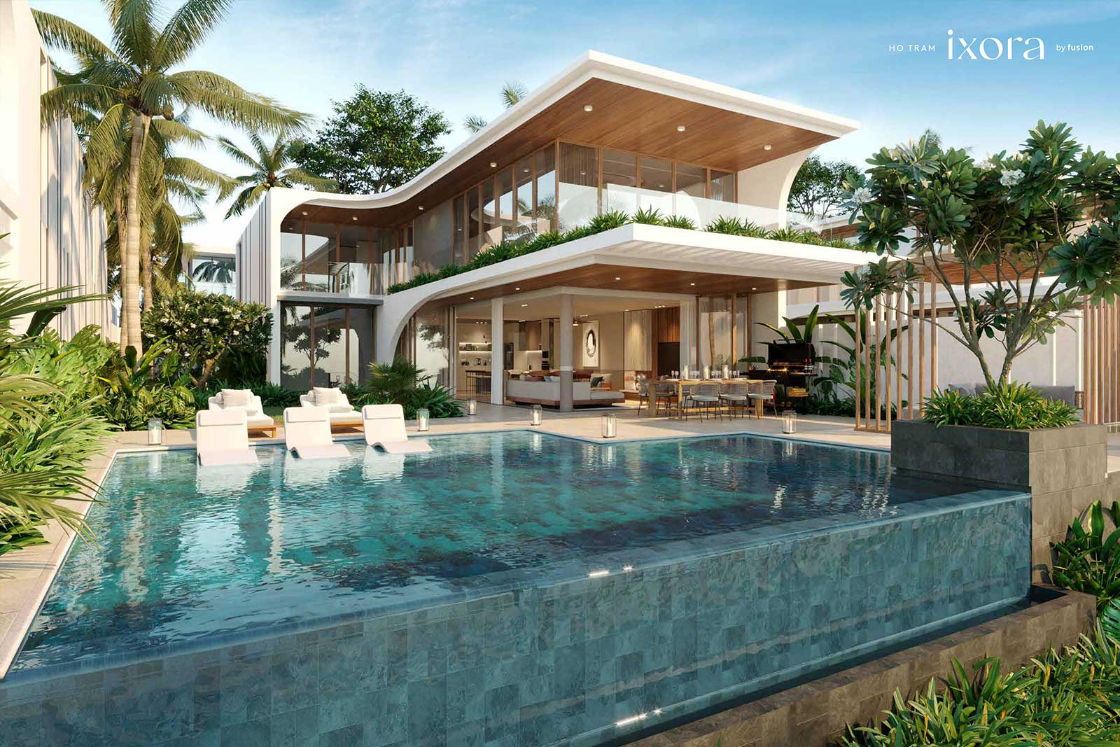 Beachfront Villa Ixora Ho Tram by fusion 3 phong ngu 2