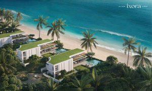 Phối cảnh biệt thự Beachfront Ixora Ho Tram by Fusion