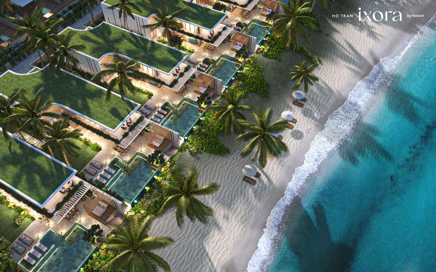 Beachfront Villa Ixora ho tram by Fusion Beachfront