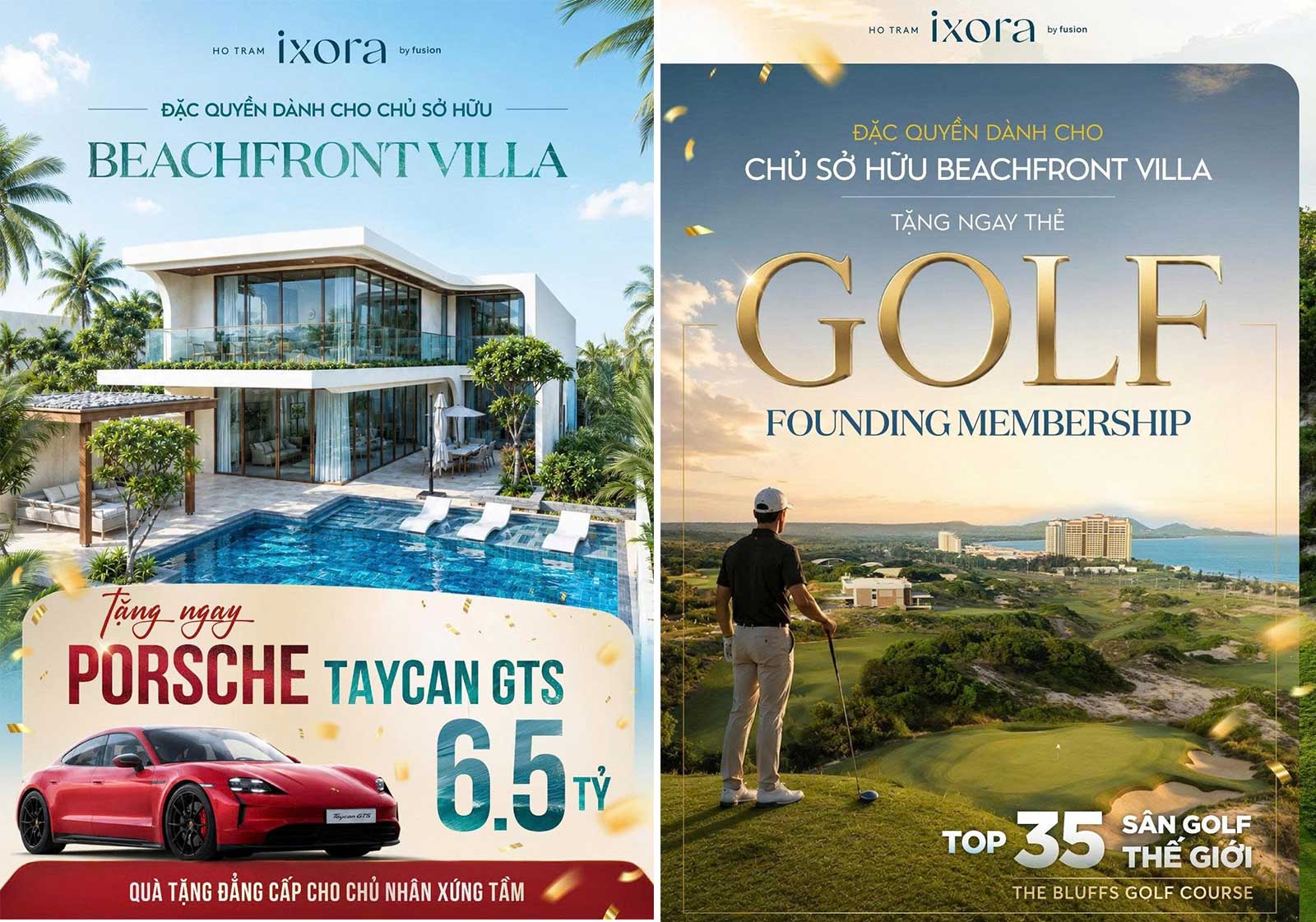 Beachfront villa Ixora Hồ Tràm by Fusion