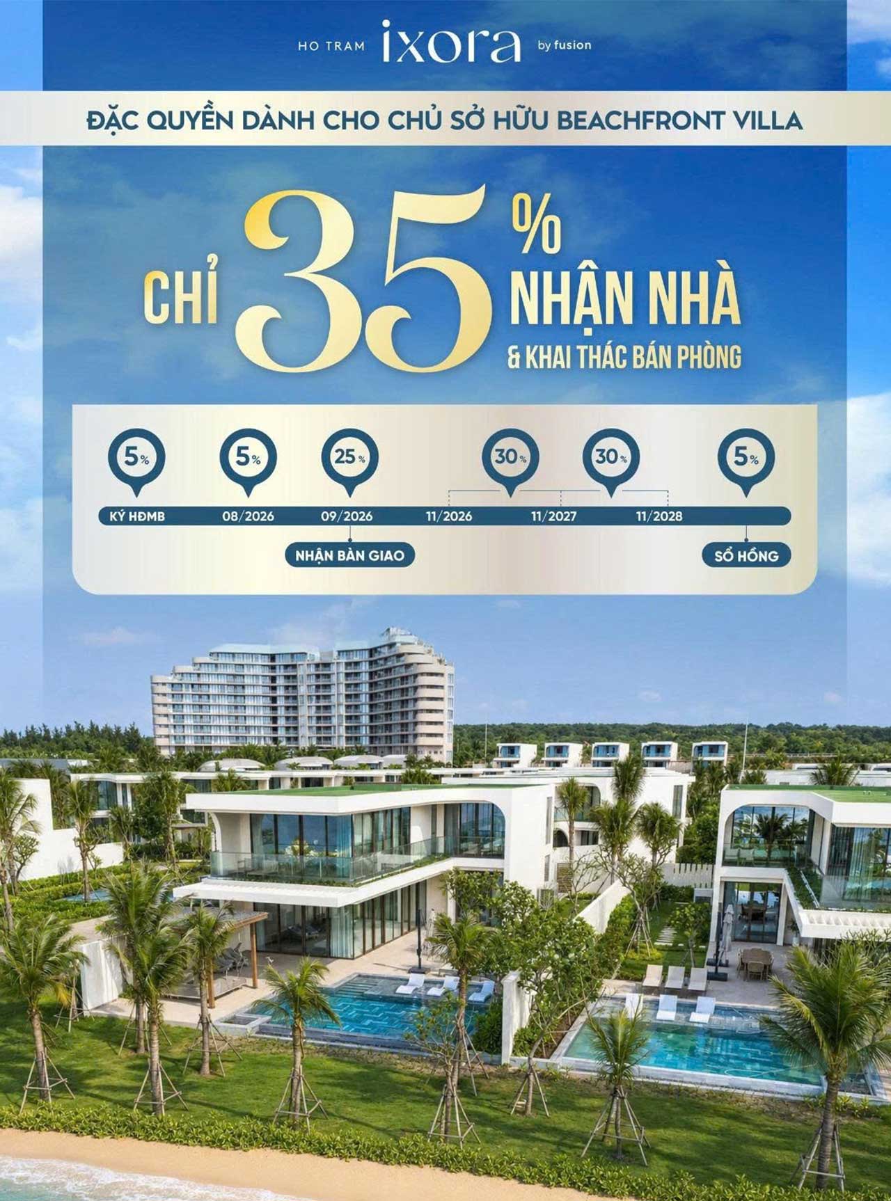 beachfront villa ixora ho tram by fusion csbh 2