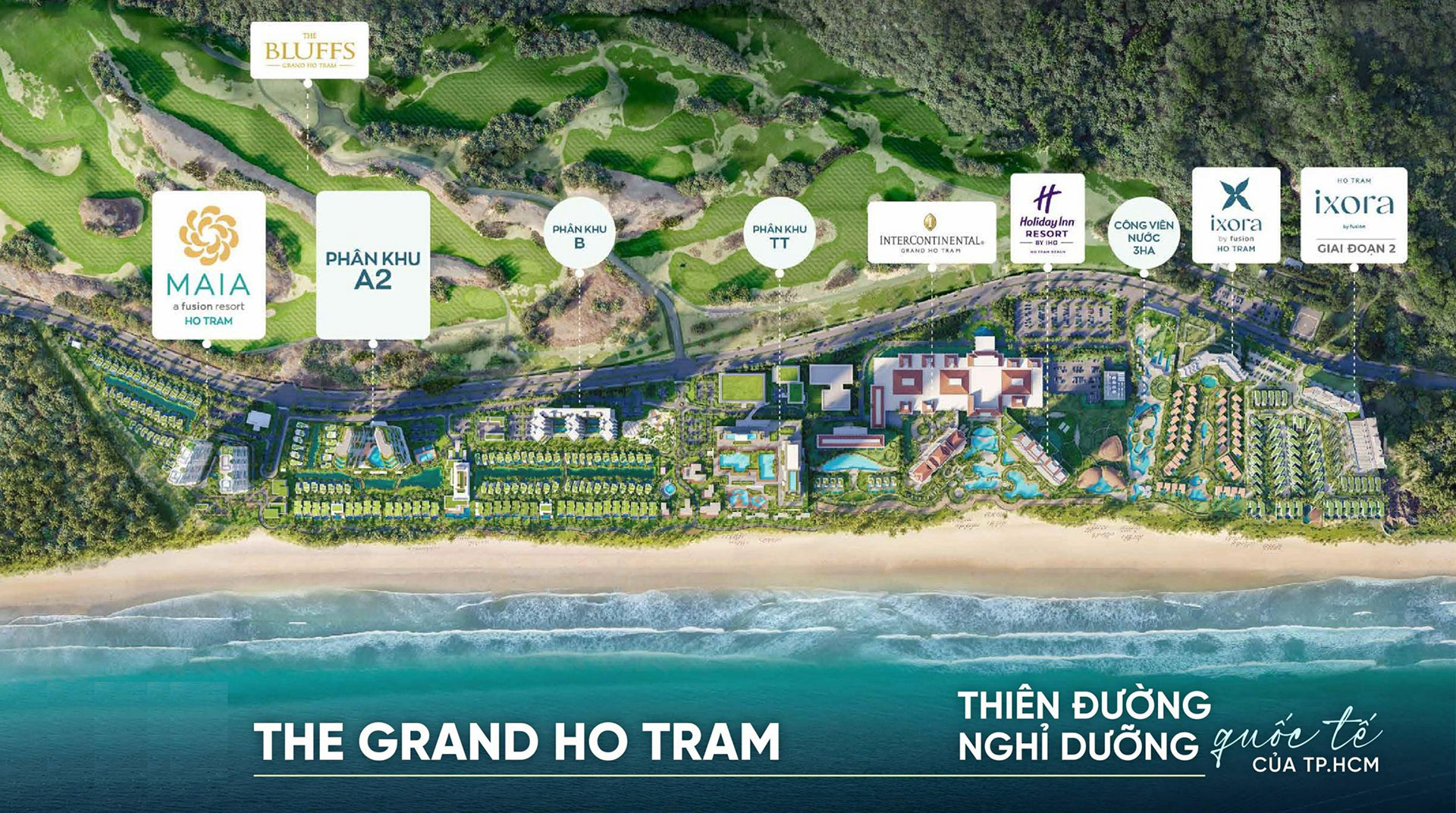 Tổ hợp nghỉ dưỡng The Grand Ho Tram Strip
