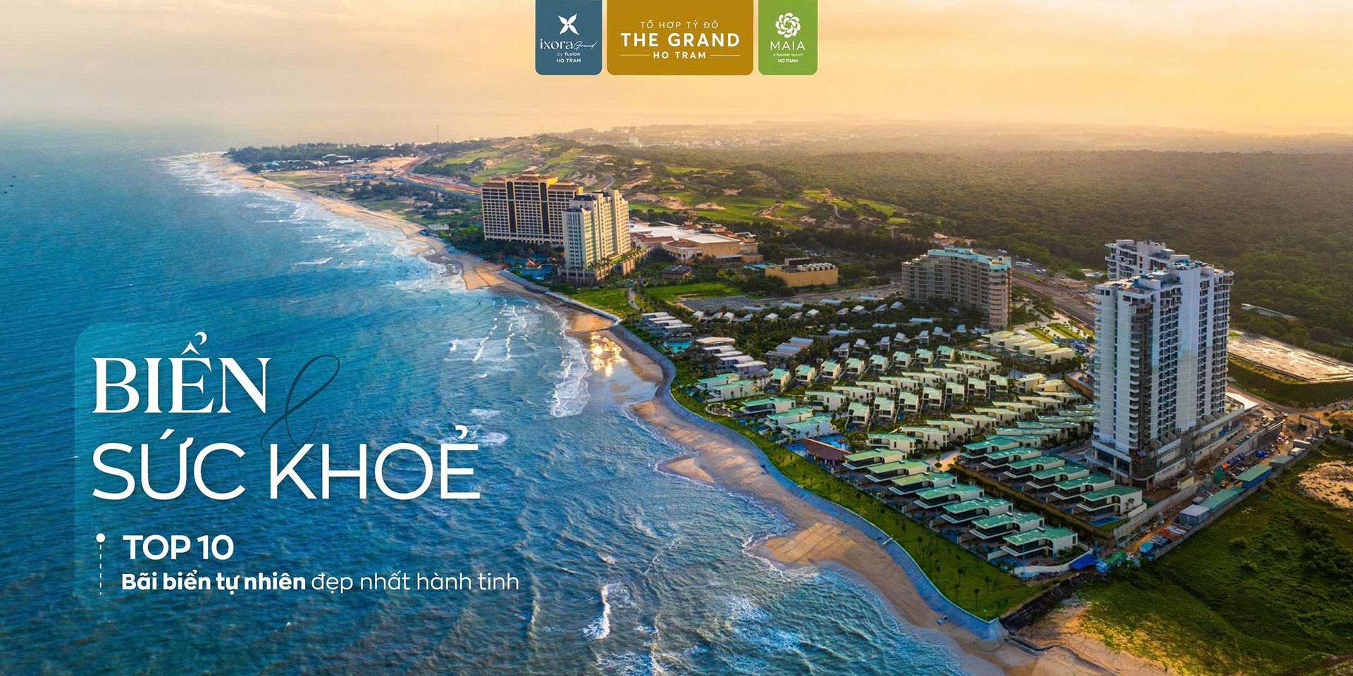 Ixora Grand Ho Tram by Fusion, hoạt động quản lý và khai thác được đảm nhận bởi Fusion Hotel Group
