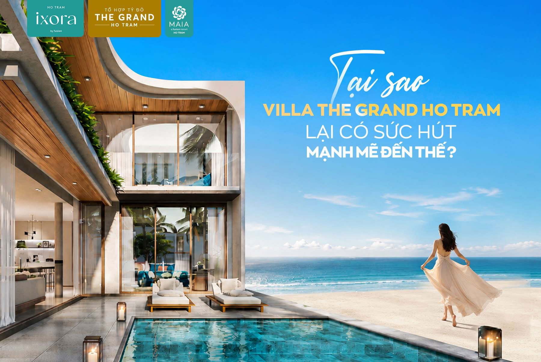 Ixora Grand Ho Tram by Fusion, hoạt động quản lý và khai thác được đảm nhận bởi Fusion Hotel Group